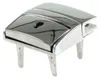 Metall Mappenschloss Verschluss 42x42mm silber Produktbild-Vorschau