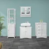 ML-Design kúpeľňová skrinka biela, 55x81x30 cm, kúpeľňová Náhľad obrázku produktu 5