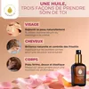 Huile de camélia bio 100 % naturelle | Hydratante et Voir les images du produit 2