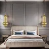 Orientalna lampa wisząca Jamini Gold 51×20 cm | Handmade & Podgląd zdjęcia produktu 6