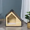 Niche en bois PAWHUT D02-120, niche pour chat, avec Voir les images du produit 9