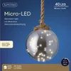 LED Kugel mit Timer / Batteriebetrieb 20cm 40 LEDs Produktbild-Vorschau 15