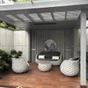 Ensemble de mobilier de jardin composé de 5 pièces : 2 Voir les images du produit 6