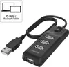 Hama USB-Hub 4 Ports, USB 2.0, Ein-/Ausschalter Produktbild-Vorschau 5