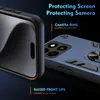 Für ZTE Blade A35 / A55 Armor Magnet Metall Ring PC Schutz Produktbild-Vorschau 4