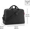 reisenthel duffelbag M Rhombus Black vielseitige Produktbild-Vorschau 3