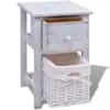VidaXL 242866, Biały, Paulownia, 185 x 265 x 137 mm, 280 Podgląd zdjęcia produktu 4