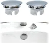 2 Pcs Waschbecken-üBerlauf Waschbecken Ring,üBerlaufen Rund Produktbild-Vorschau 1