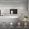 LuxeBath Wandnische aus Edelstahl, 20x30x10 cm, Schwarz, Produktbild-Vorschau 2