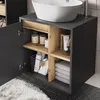 Szafka pod umywalkę Vicco Viola Szary/Artystyczny 60 x 60 Podgląd zdjęcia produktu 4