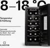 Klarstein Freistehender Weinkühlschrank 1 Zone, Produktbild-Vorschau 4