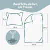 Traumfänger Bettwäsche Dreamcatcher Türkis-Blau, 2-teilig,  Produktbild-Vorschau 2