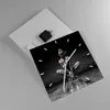 Wanduhr - Quadrat - Glasuhr - Tänzerin Frau Ballerina - Produktbild-Vorschau 2