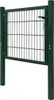 vidaXL Zauntor Stahl Grün 100x100 cm Produktbild-Vorschau 2
