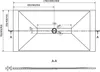 Mexen Toro rechteckige Duschwanne SMC 180 x 80 cm, Schwarz Produktbild-Vorschau 6