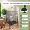 Mobiclinic Cage à oiseaux XL Pets Roues de transport Cages Voir les images du produit 7