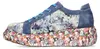 Laura Vita Damen Sneaker mit Plateau mit Floralmuster Produktbild-Vorschau 3