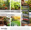 tectake® Vertikalbeet Flora 5 Etagen, die oberen 4 mit Produktbild-Vorschau 4