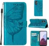 OnePlus Nord 20 5G Hülle, Schmetterling Prägung Flip Leder Produktbild-Vorschau 1
