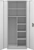 Zamykany szafka gospodarcza DAWID H2200 900 x 2200 x 450 mm Podgląd zdjęcia produktu 4