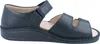 Sandali comfort da uomo in nero Anteprima dell’immagine prodotto 25