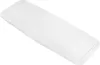 A white bath mat with a textured surface and small perforations, lying diagonally on a white background. Produktbild-Vorschau