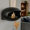 Nástenný krb na bioetanol - La Fuego - matná čierna - 1,8 l Náhľad obrázku produktu 4