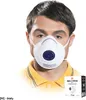 MAS-C-FFP2V - Respiratore a semimaschera con valvola - uni Anteprima dell’immagine prodotto 4