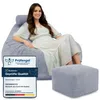 Dreamroots Bean Bag, Puff 90x90x100 cm, pouf con Anteprima dell’immagine prodotto 1