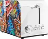 Gutfels GUTFELS Tostapane a 2 fette in stile graffiti Toast Anteprima dell’immagine prodotto 13