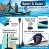 BRAST SUP Board Shark | Aufblasbares Stand up Paddle Set | Produktbild-Vorschau 6