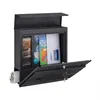 Relaxdays Briefkasten mit Zeitungsfach, HBT 37 x 37 x 11 Produktbild-Vorschau 6