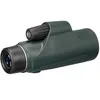 A dark green monocular is shown against a white background. Produktbild-Vorschau