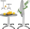 CASARIA® Table de bar bistrot pliable ronde ⌀ 60 cm hauteur Voir les images du produit 1