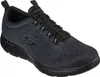 A single black Skechers sneaker is shown from a side angle against a white background. Voir les images du produit