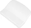 A white plastic balcony door pull handle is shown against a white background. Produktbild-Vorschau