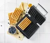 Domo DO 9149 W Wafelijzer, 1520W, met timer, voor Brusselse Productafbeelding-voorbeeld 7
