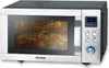 A Severin microwave oven is shown from the front. Produktbild-Vorschau