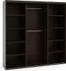 Szafa 3-drzwiowa przesuwna RIO-4 180x215cm kolor wenge – Podgląd zdjęcia produktu 3