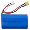 Akku 7,4V / 2000 mAh / LiPo / XT30 /  Huina 1580, 1583, Produktbild-Vorschau 1
