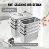 SucceBuy 8er-Pack Hotelpfannen, 1/3-Größe Produktbild-Vorschau 4