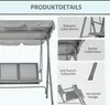 Outsunny Hollywoodschaukel 3-Sitzer Schaukelbank Produktbild-Vorschau 6