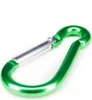 Alu Karabiner grün Karabinerhaken Schnappverschluss Produktbild-Vorschau 1