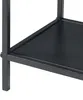 Konsolentisch ‘Beesel’ Metall 65,5 x 60 x 20 cm Schwarz Produktbild-Vorschau 8