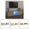 The Living Store TV-Schrank mit LED-Leuchten Sonoma-Eiche Produktbild-Vorschau 7
