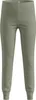 Odlo Active Warm Kids Leggings in olivgrün mit elastischem Bund und Bündchen an den Beinenden