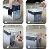 3-in-1 Mini Klimagerät, Luftkühler mit Eiswürfel USB, Produktbild-Vorschau 9