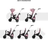 Kinderkraft Easytwist triciclo rosa malva Anteprima dell’immagine prodotto 12