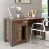 Schreibtisch CLIF 1-trg. 1 Schublade Optik: Old Wood Produktbild-Vorschau 13