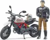 Bruder Leisure Scrambler Ducati Desert Sled, z kierowcą, Podgląd zdjęcia produktu 14